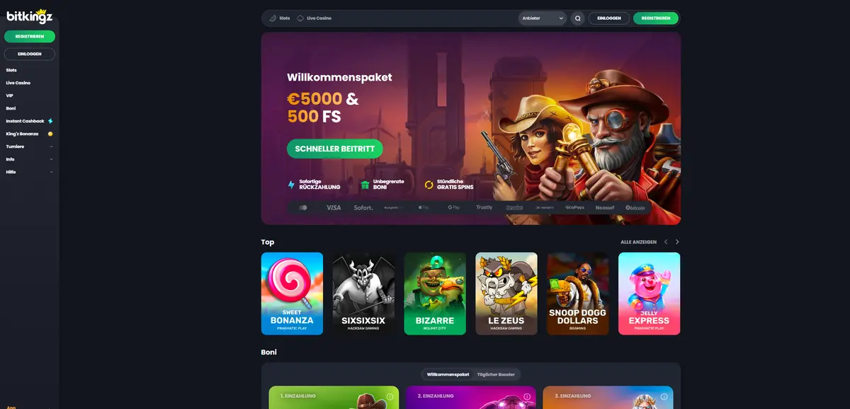 Bitkingz Schnelle Auszahlung Casino
