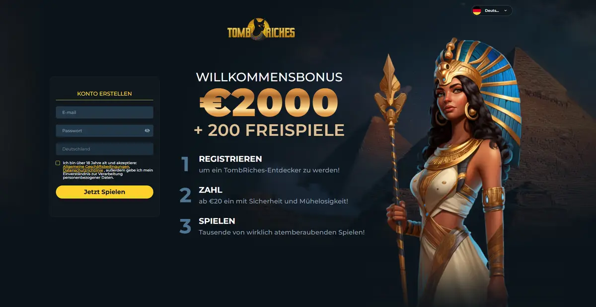 Tomb Riches Schnelle Auszahlung Casino